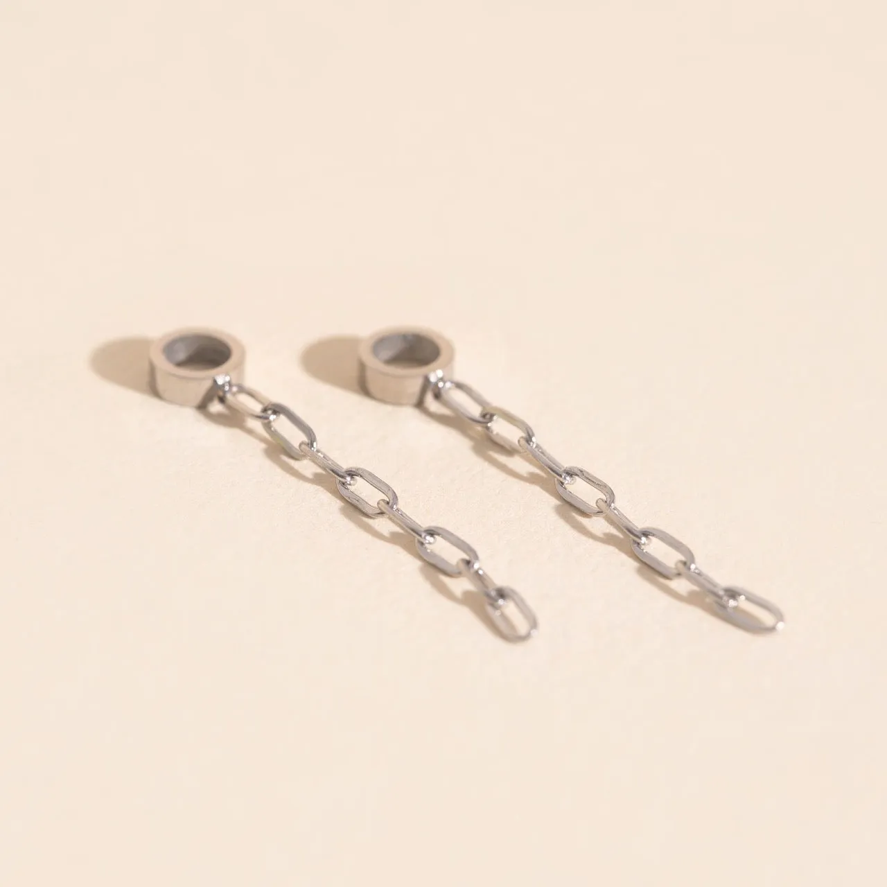 Chain Huggie Hoop Charms sold by Modcloth product image thumbnail 4