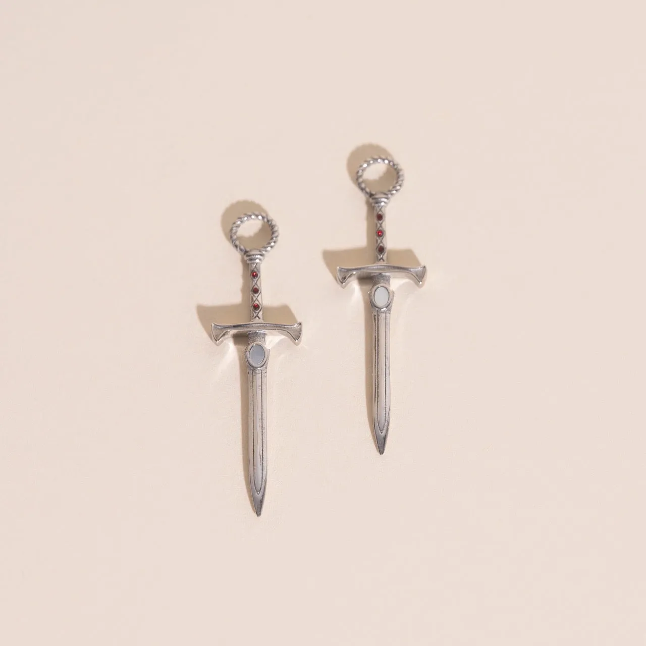 Sword Chunky Huggie Hoop Charms sold by Modcloth product image thumbnail 4