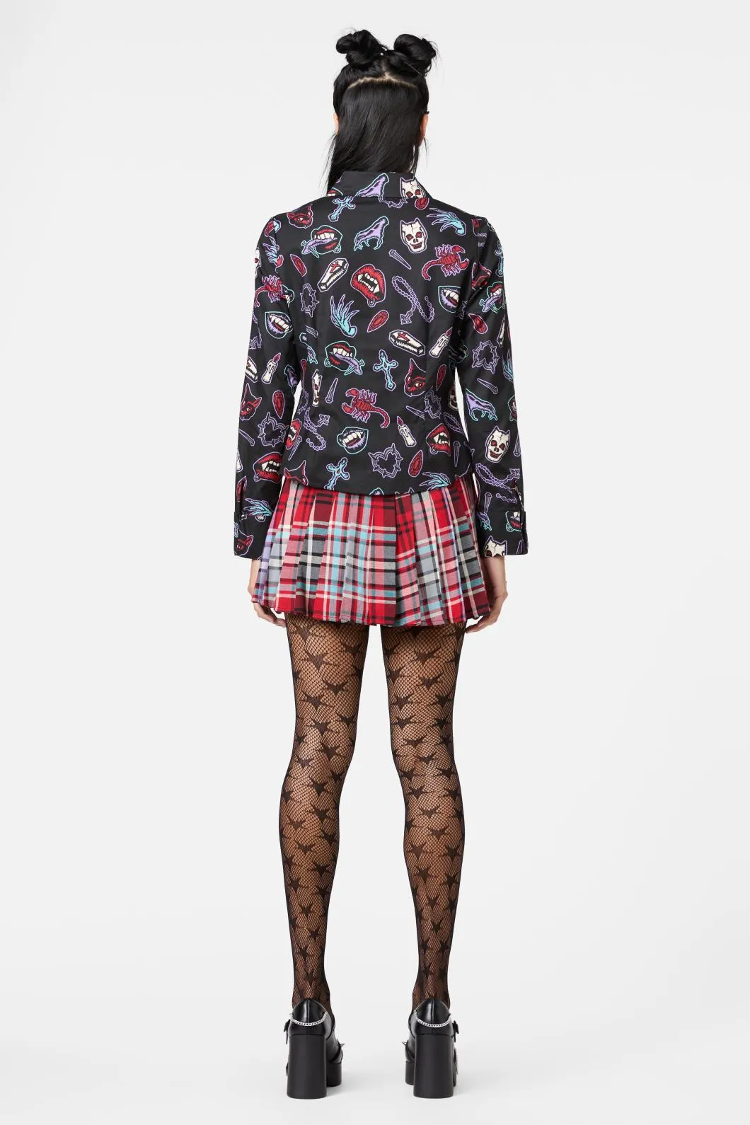 Sucked In Gothic Blouse sold by Modcloth product image thumbnail 3