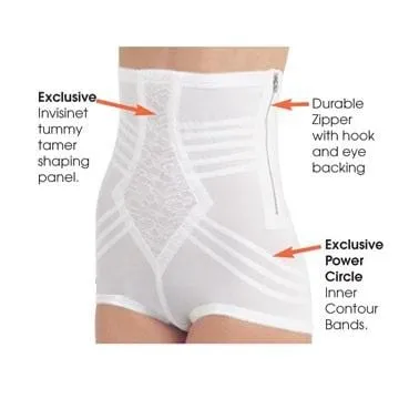 High Waist Firm Shaping Panty with Zipper with Hook and Eye | Style 6101 sold by Modcloth product image thumbnail 3