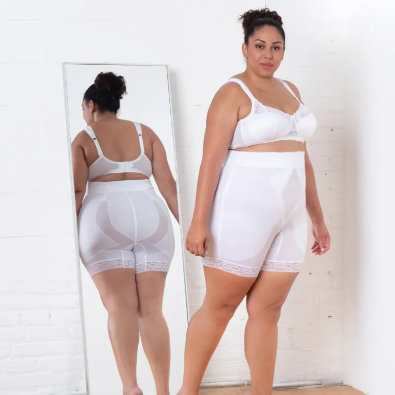 Style 6206 | High Waist Medium Control Thigh Slimmer | No Top Roll sold by Modcloth