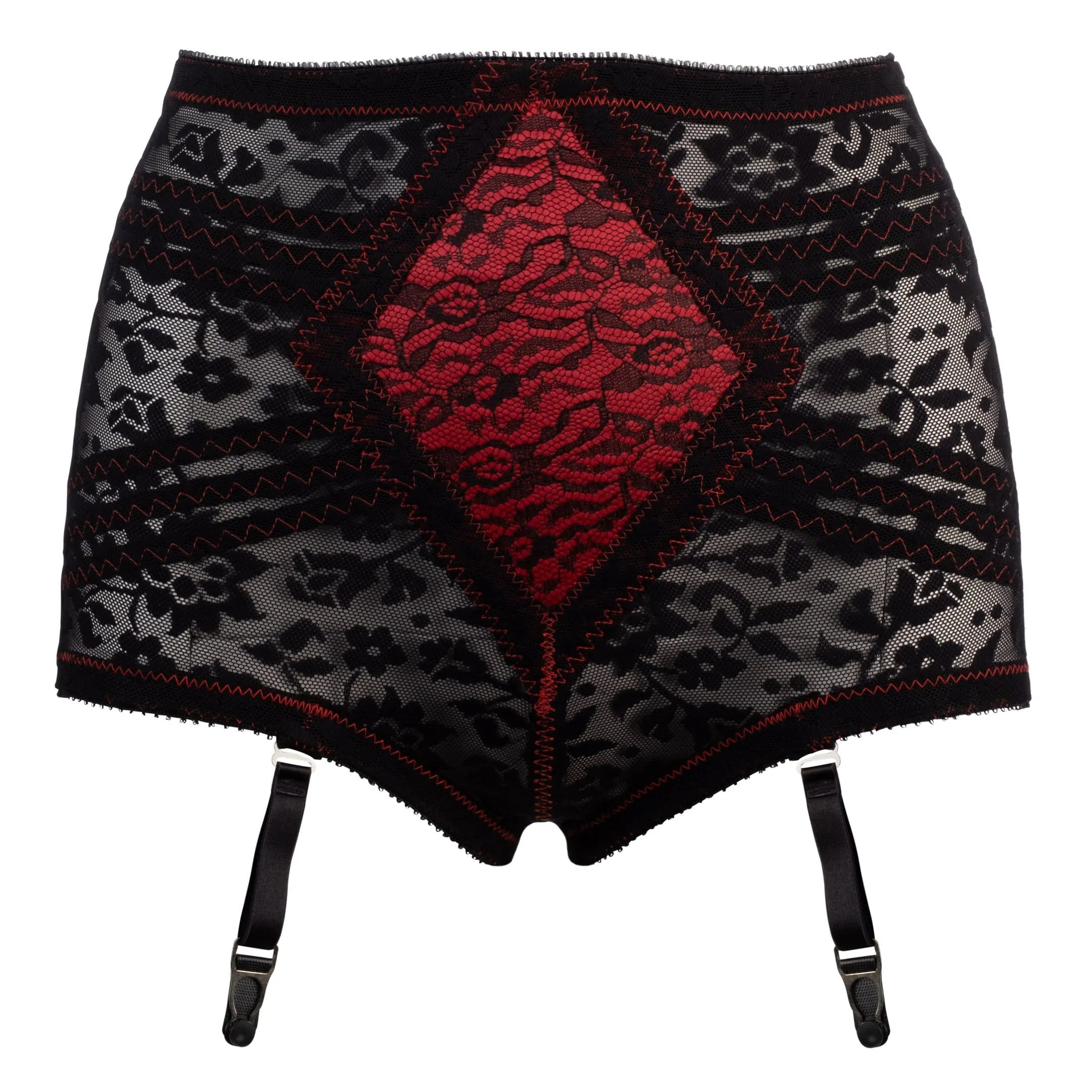 Extra Firm Panty Girdle with Detachable Garters, Extra Firm Shaping | 6197 sold by Modcloth product image thumbnail 4