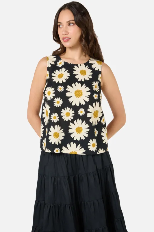 60's Daisy Shell Top made by Modcloth