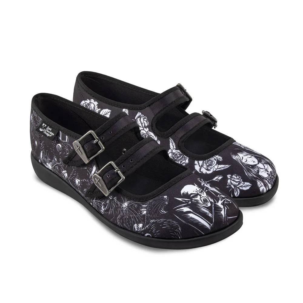 Death Stalks Women's Mary Jane Flat sold by Modcloth product image thumbnail 3