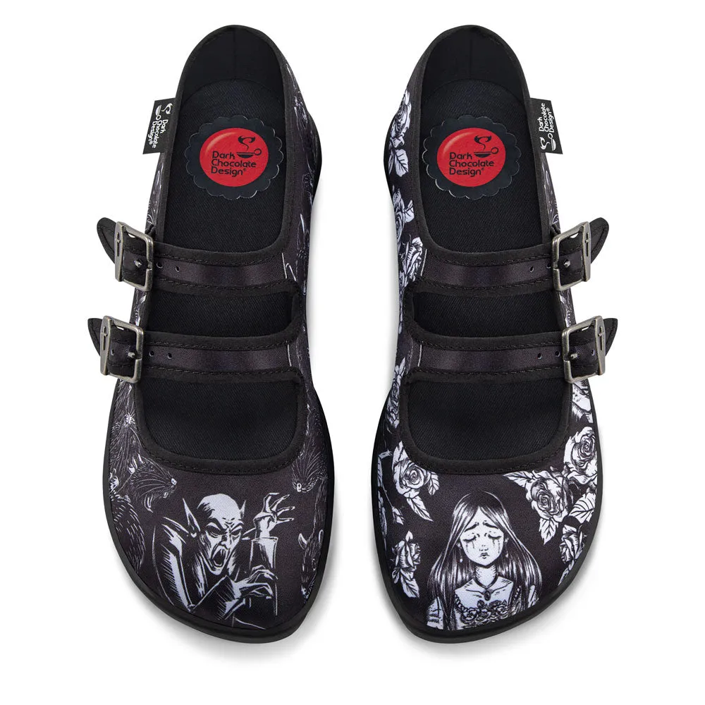 Death Stalks Women's Mary Jane Flat sold by Modcloth