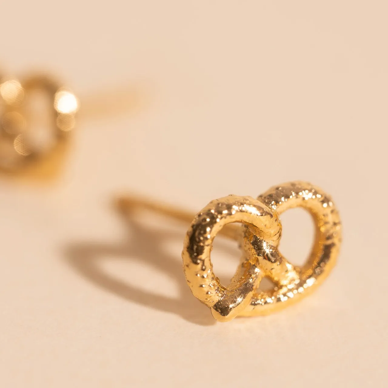 Pretzel Stud Earrings sold by Modcloth product image thumbnail 4