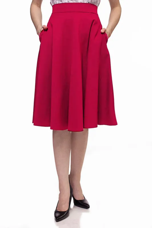 Charlotte Skirt in Bubblegum sold by Modcloth