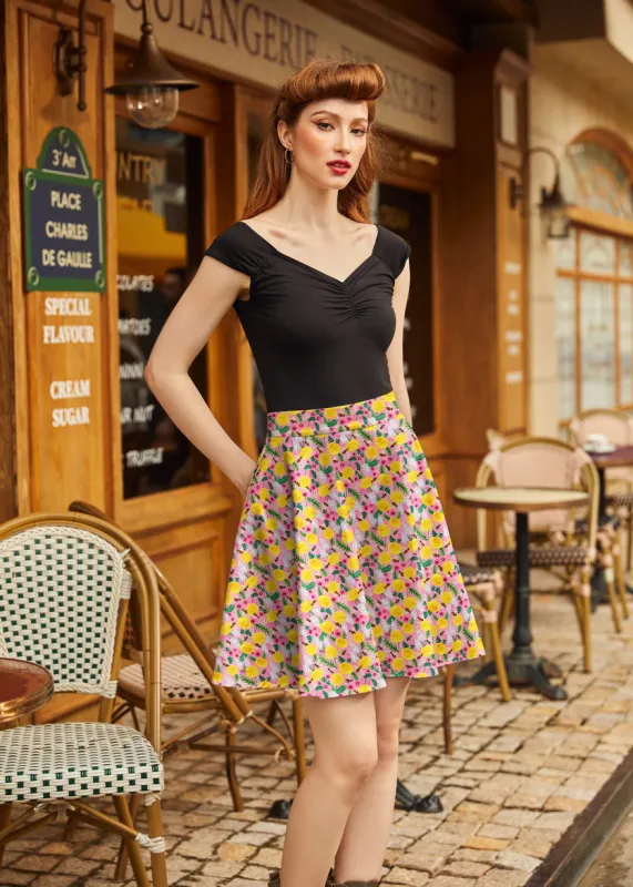 Bees & Dandelions Skater Skirt sold by Modcloth