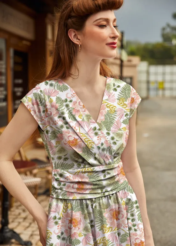 Pink Floral Greta Dress sold by Modcloth
