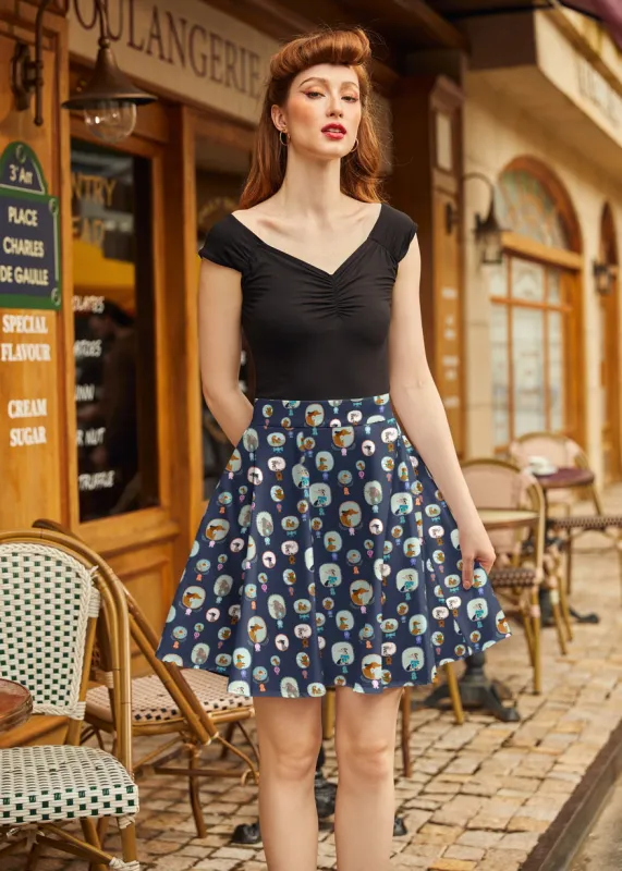 Best in Show Dog Skater Skirt sold by Modcloth