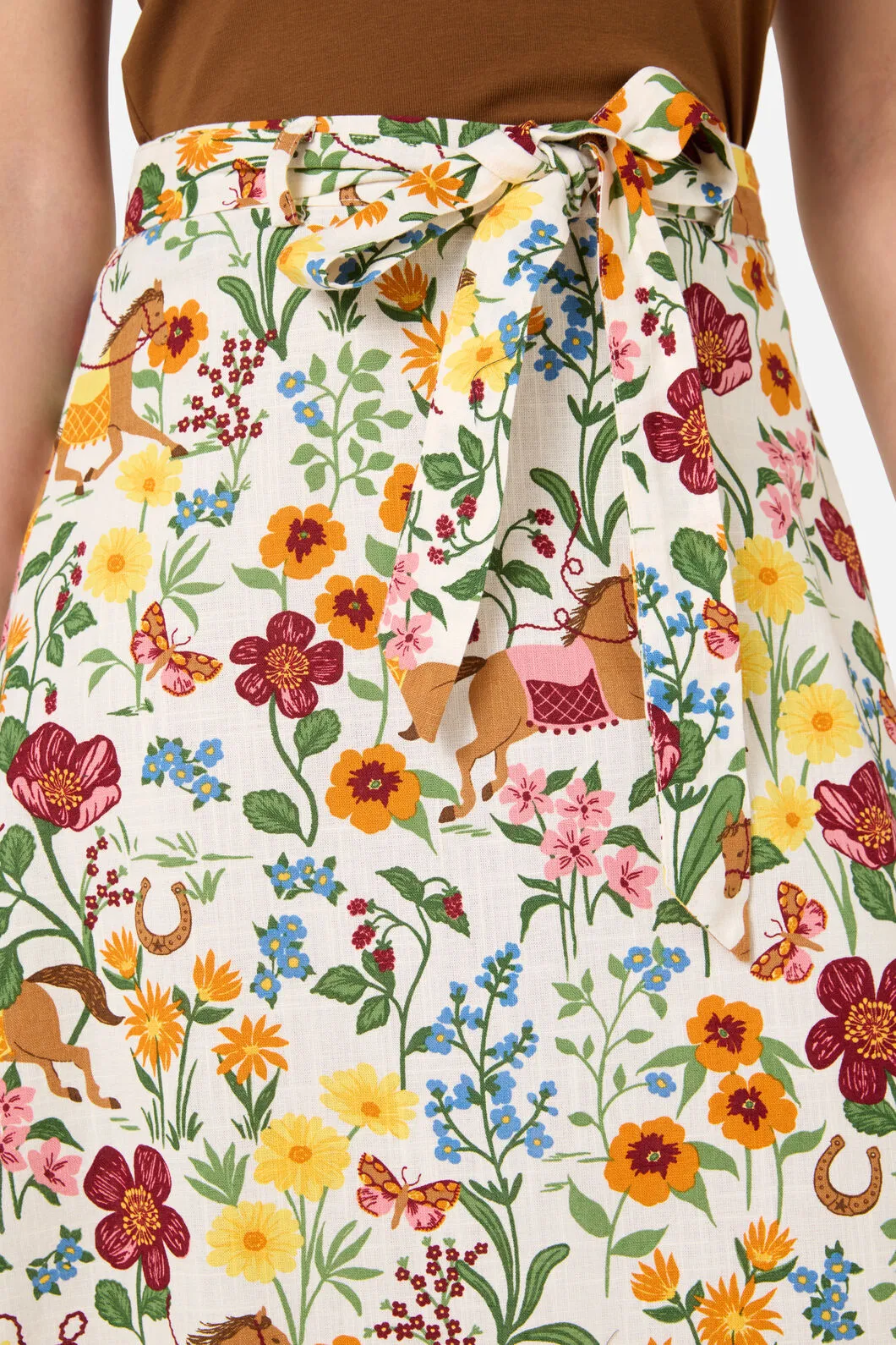 Fancy Horses Skirt sold by Modcloth product image thumbnail 2