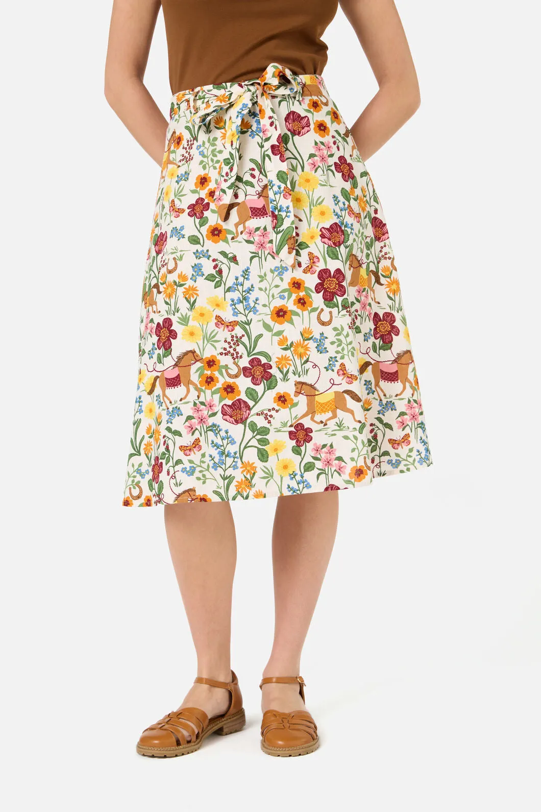 Fancy Horses Skirt sold by Modcloth product image thumbnail 3