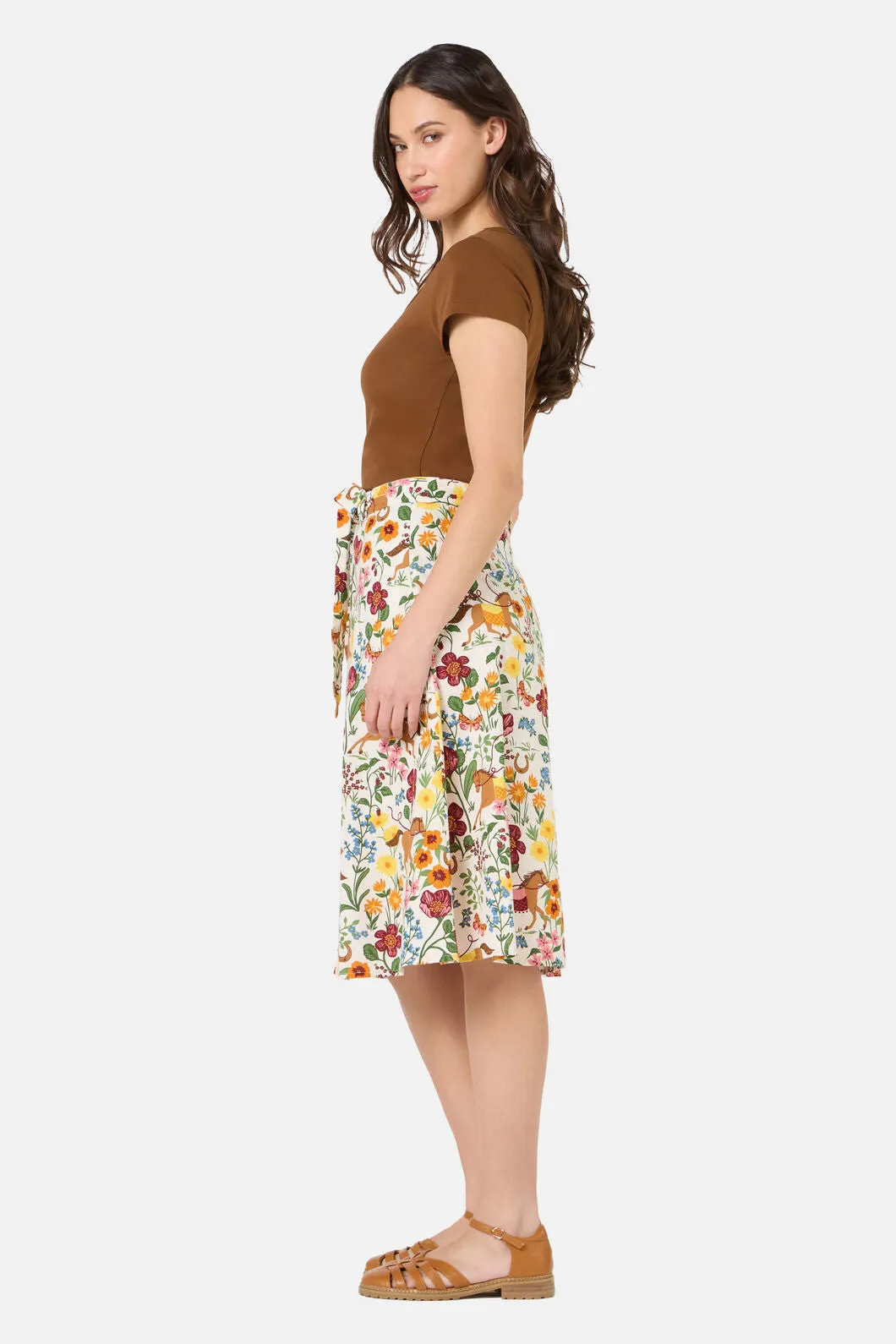 Fancy Horses Skirt sold by Modcloth product image thumbnail 4