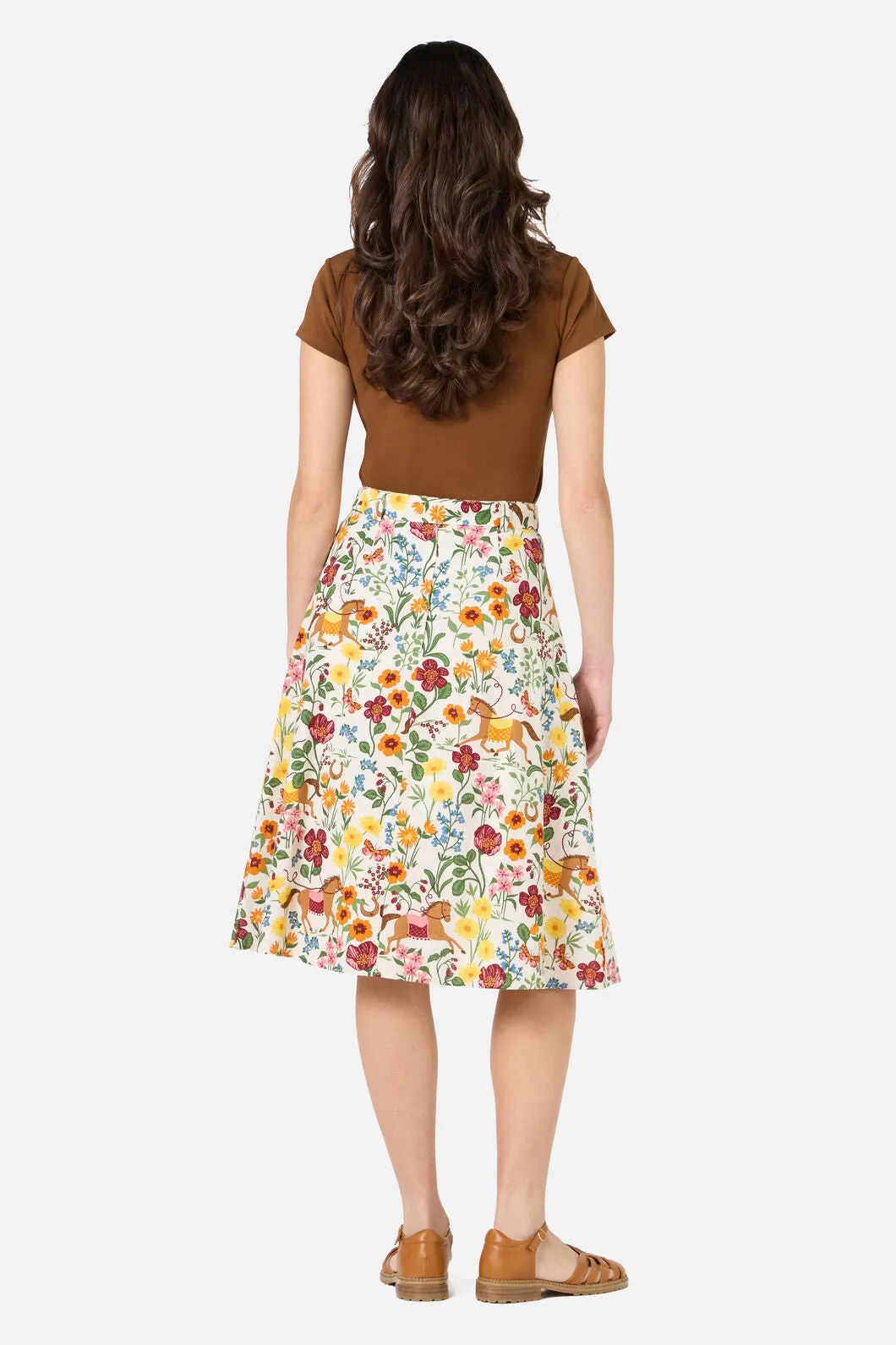 Fancy Horses Skirt sold by Modcloth product image thumbnail 5