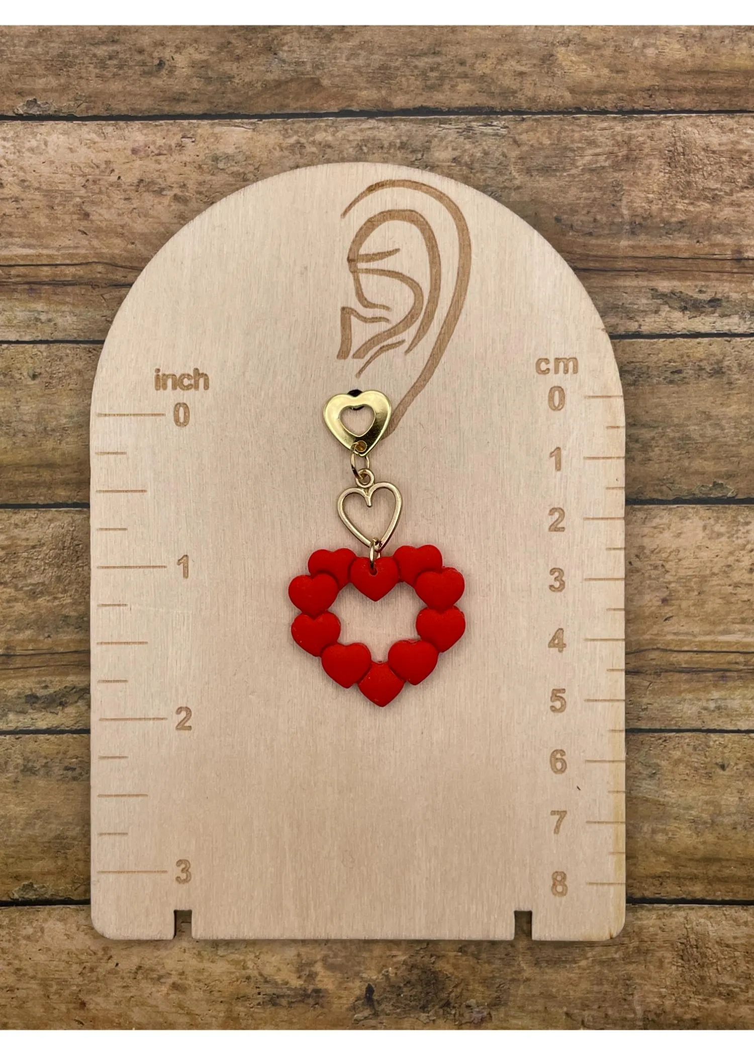 Heart Wreath Dangle Earrings sold by Modcloth product image thumbnail 2