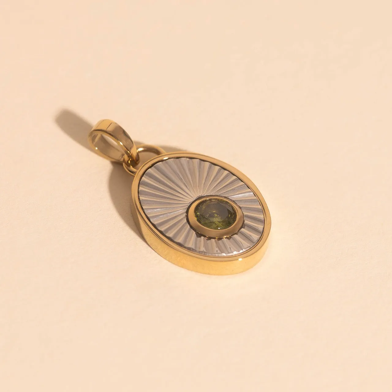 August Birthstone Necklace Charm sold by Modcloth product image thumbnail 2