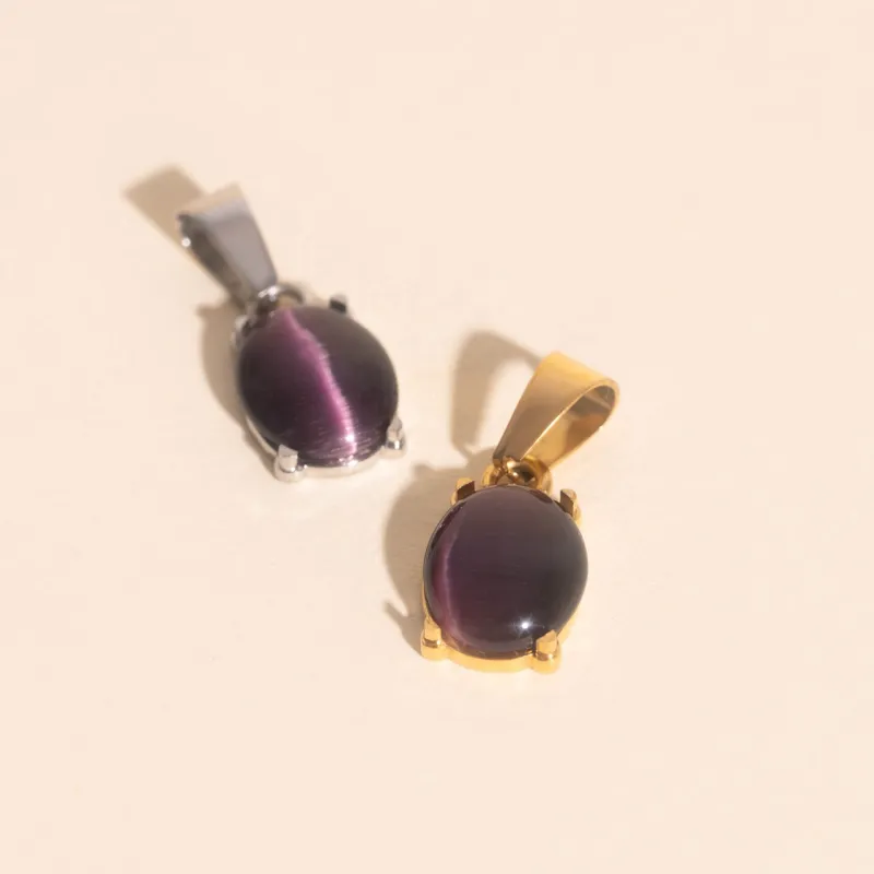 Purple Haze Necklace Charm sold by Modcloth