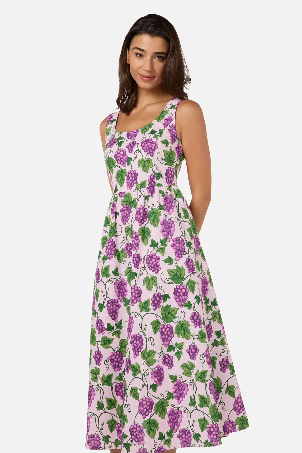 Grape Vine Midi Dress sold by Modcloth product image thumbnail 5