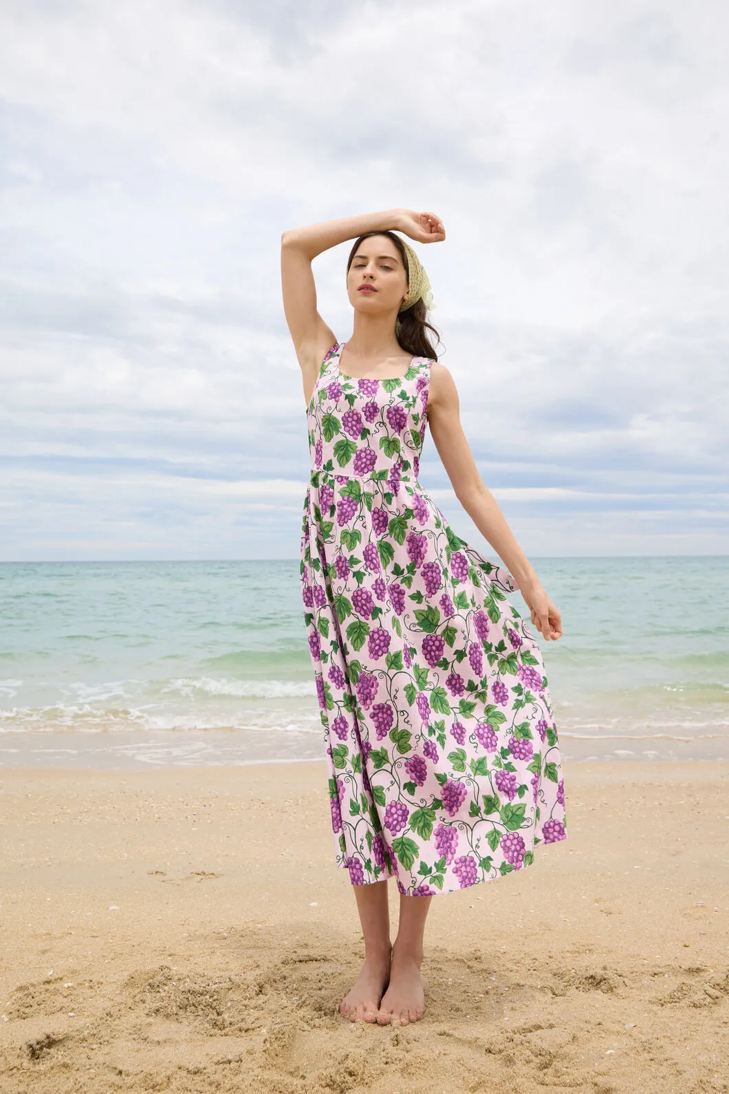 Grape Vine Midi Dress sold by Modcloth product image thumbnail 2