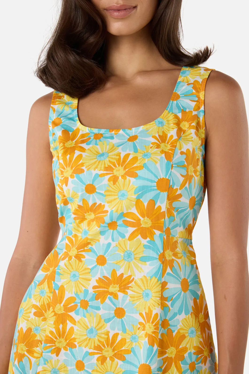 Vintage Daisy Mini Shift Dress sold by Modcloth product image thumbnail 5