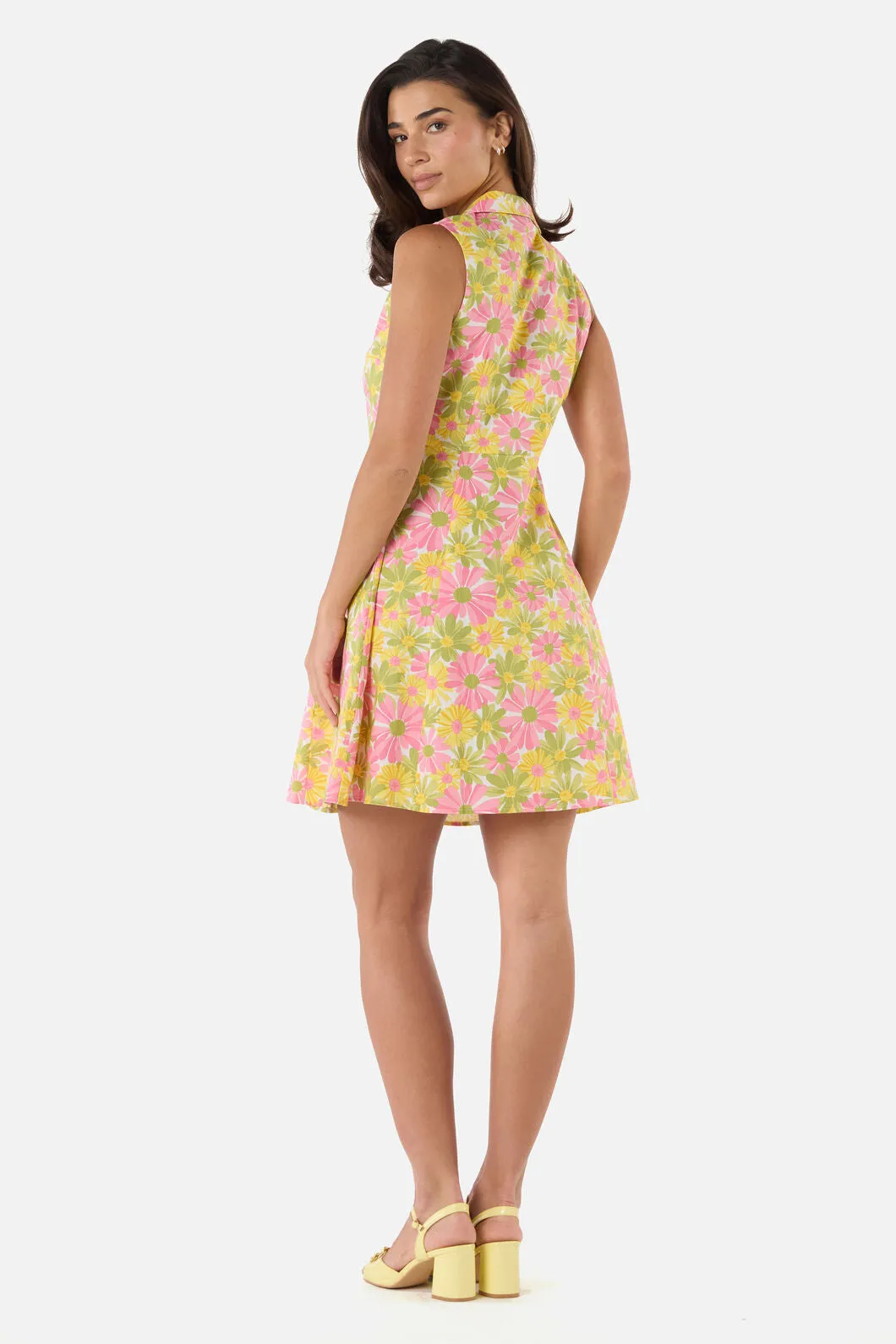 Vintage Daisy Mini Shirt Dress sold by Modcloth product image thumbnail 4