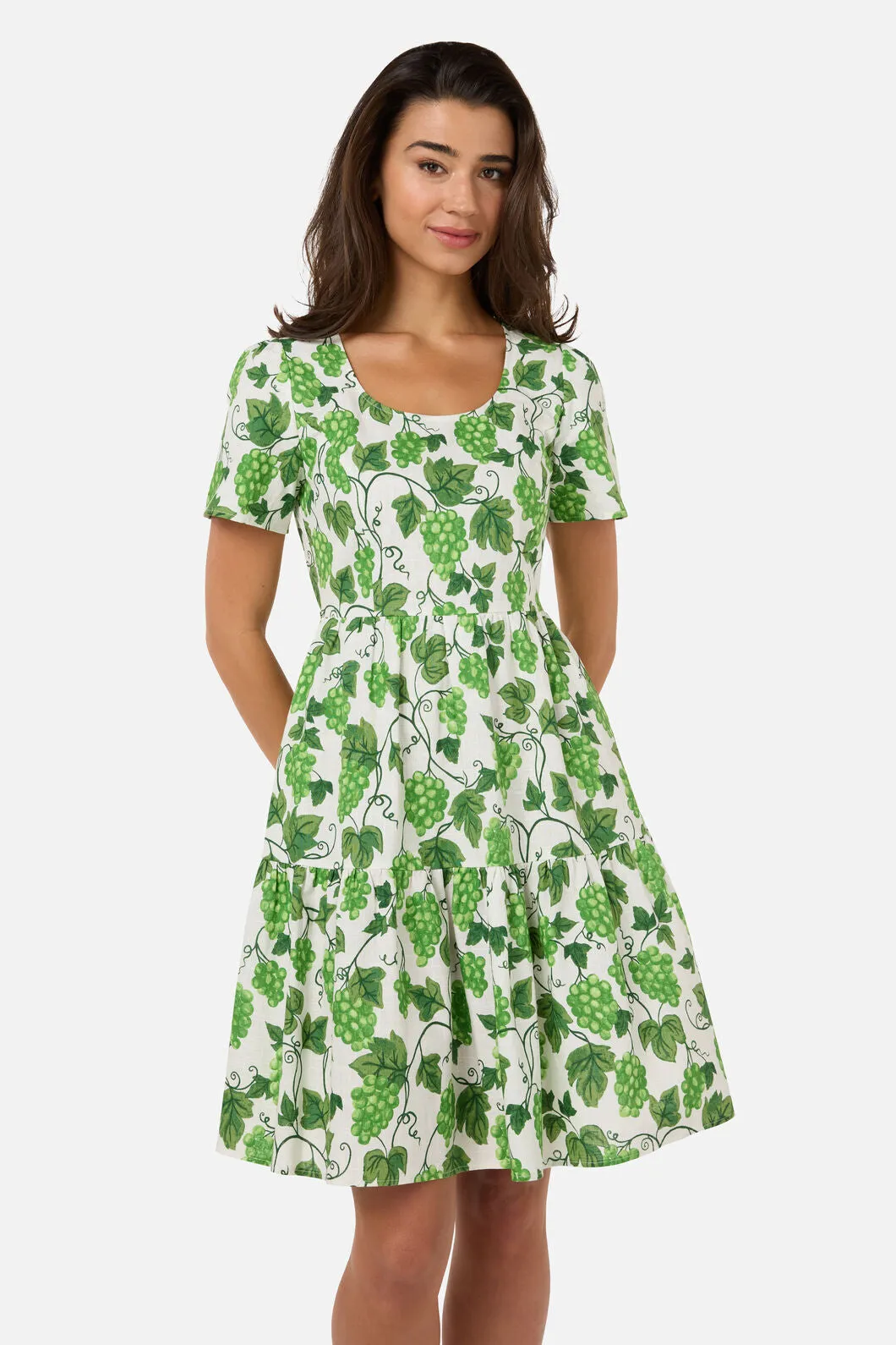Grape Vine Mini Dress sold by Modcloth