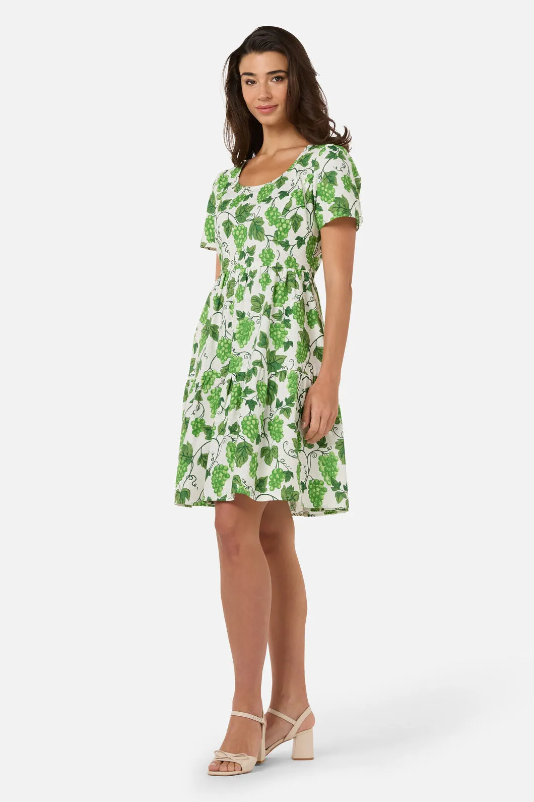 Grape Vine Mini Dress sold by Modcloth product image thumbnail 3