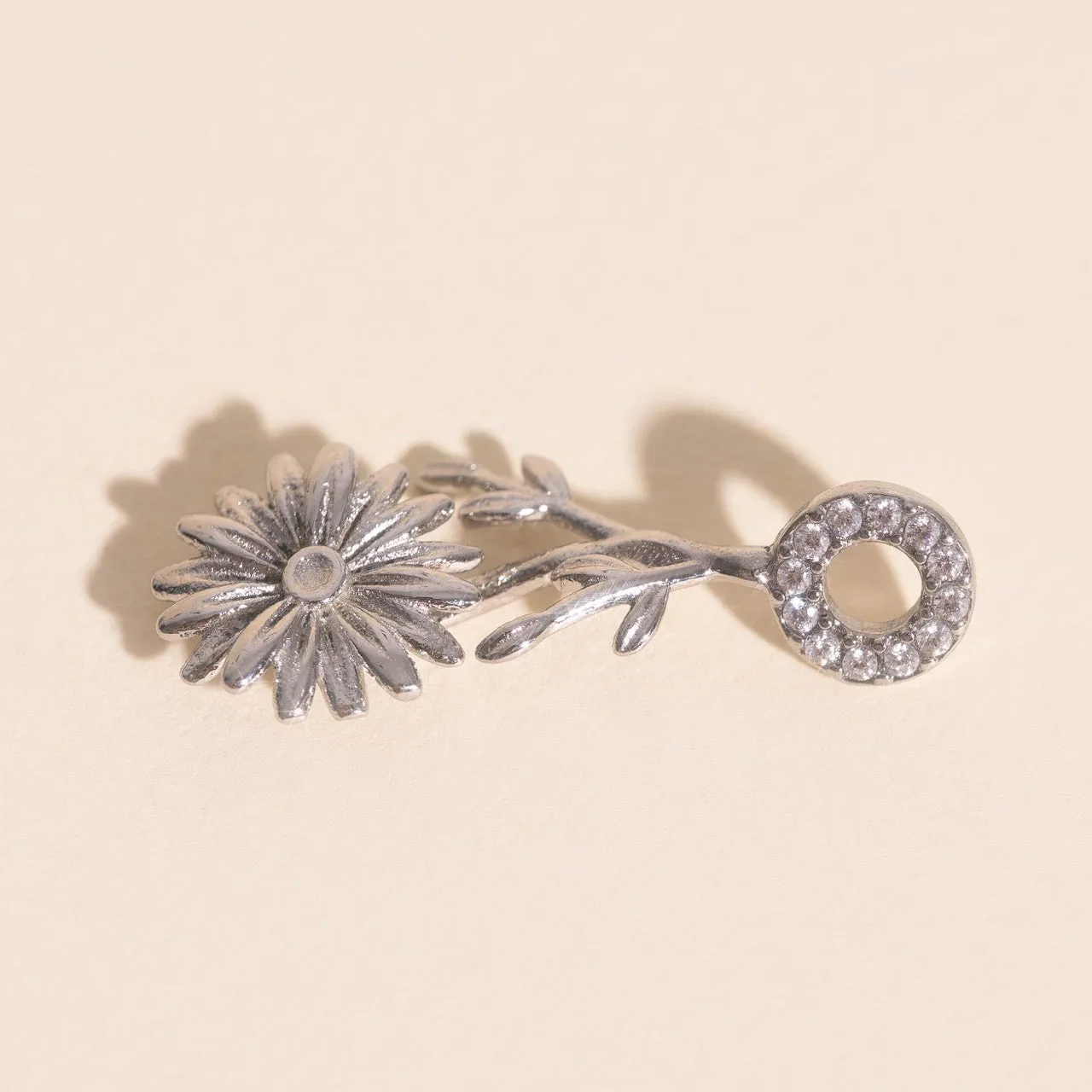 April Daisy Birth Flower Necklace Charm sold by Modcloth product image thumbnail 4