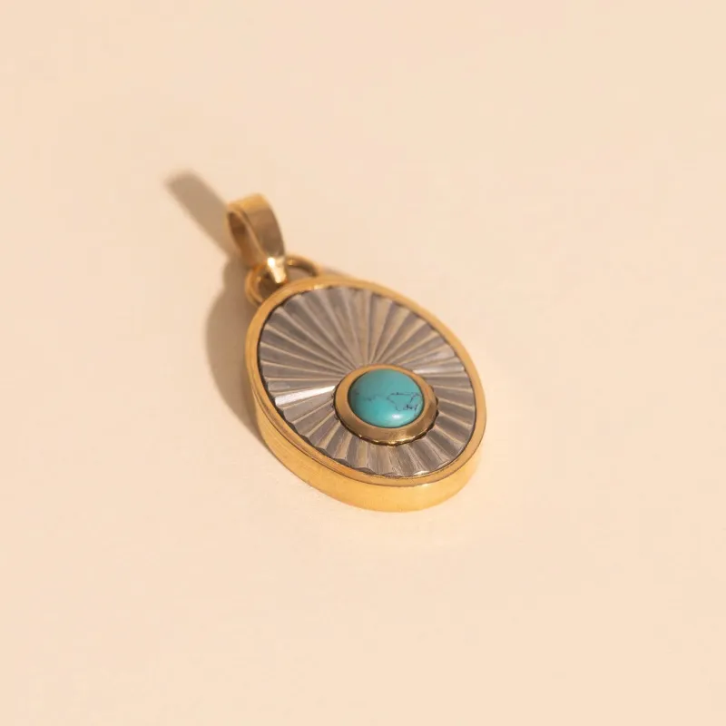 December Birthstone Necklace Charm sold by Modcloth