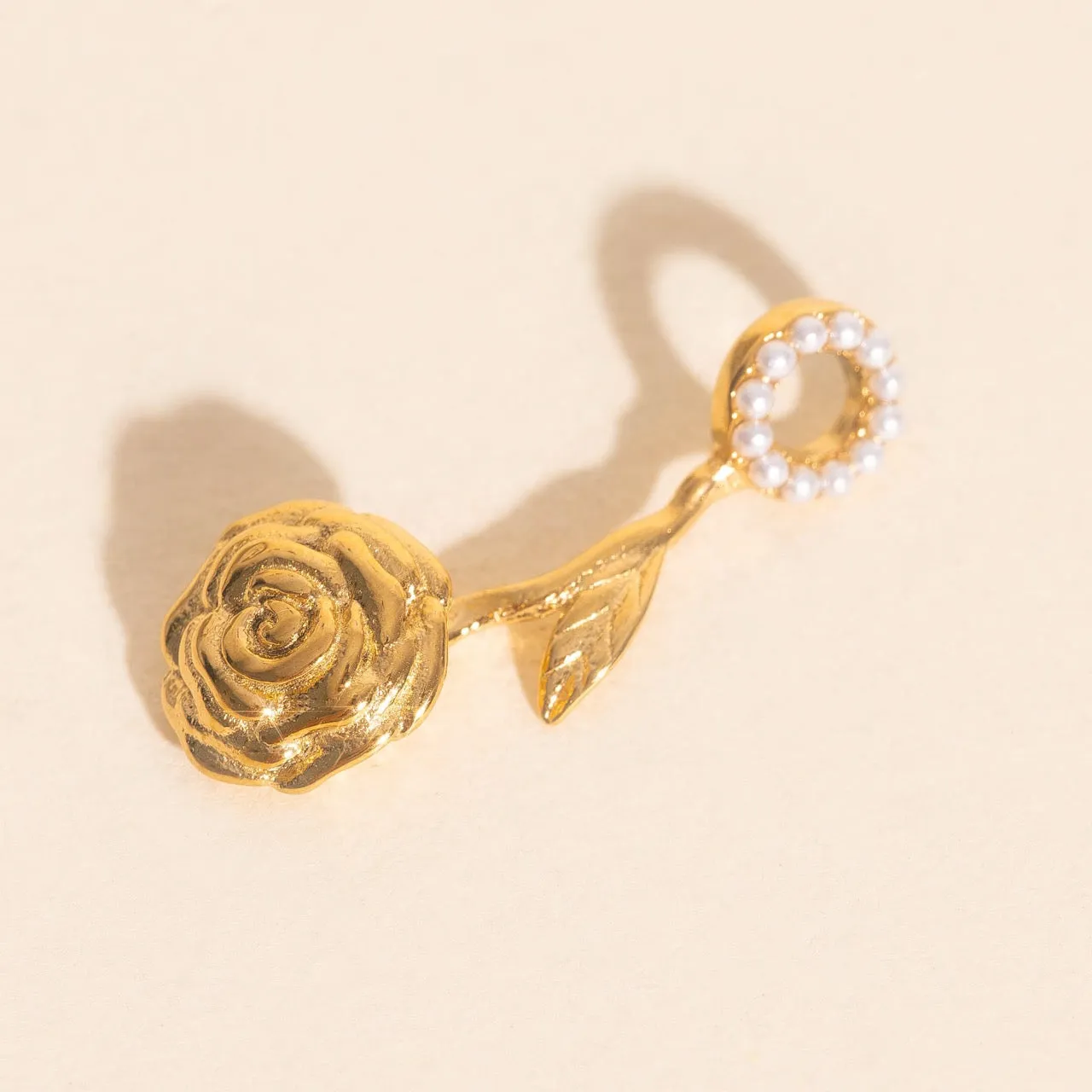 June Rose Birth Flower Necklace Charm sold by Modcloth product image thumbnail 2