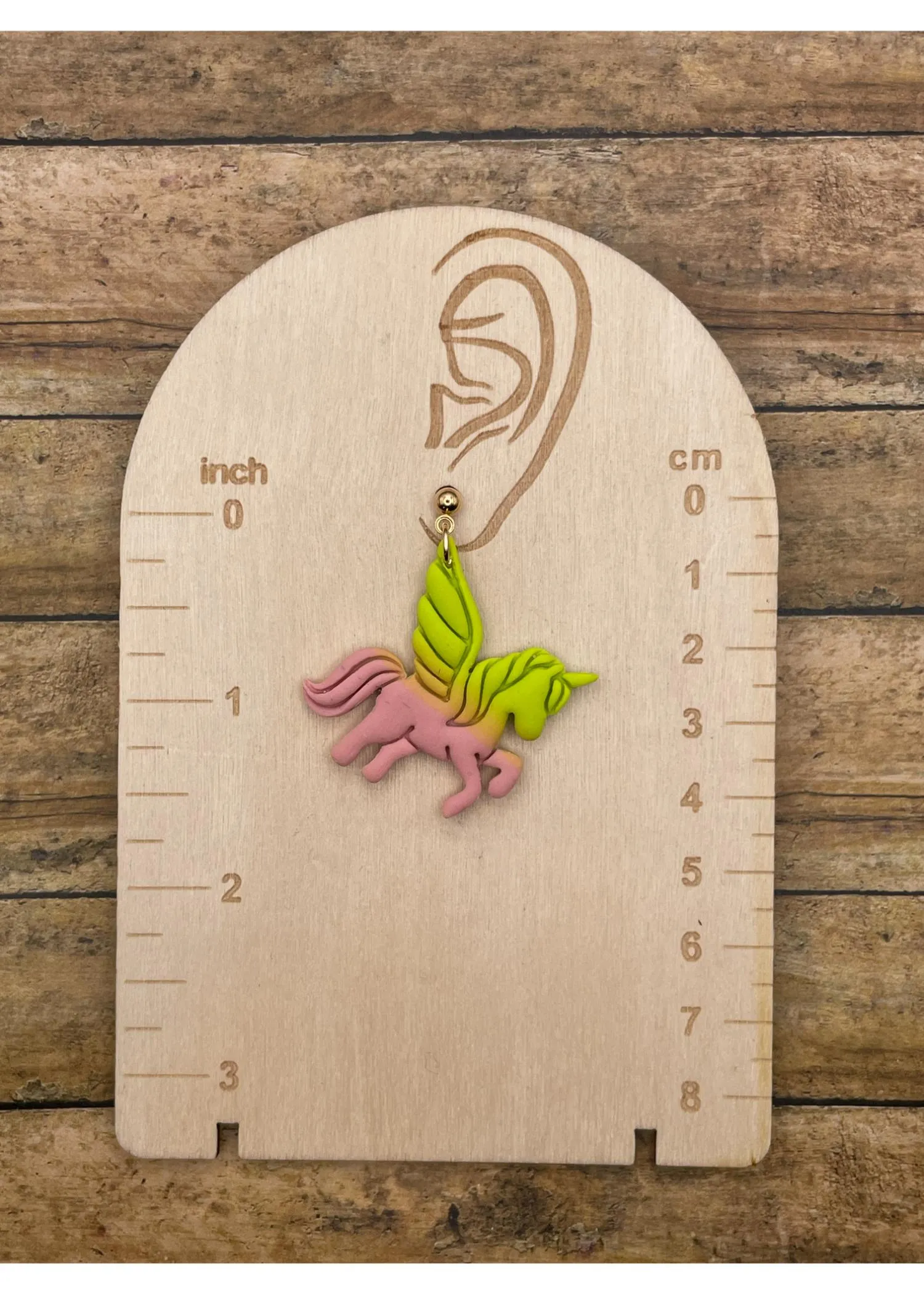 Unicorn Ombre Dangle Earrings - Pink sold by Modcloth product image thumbnail 2