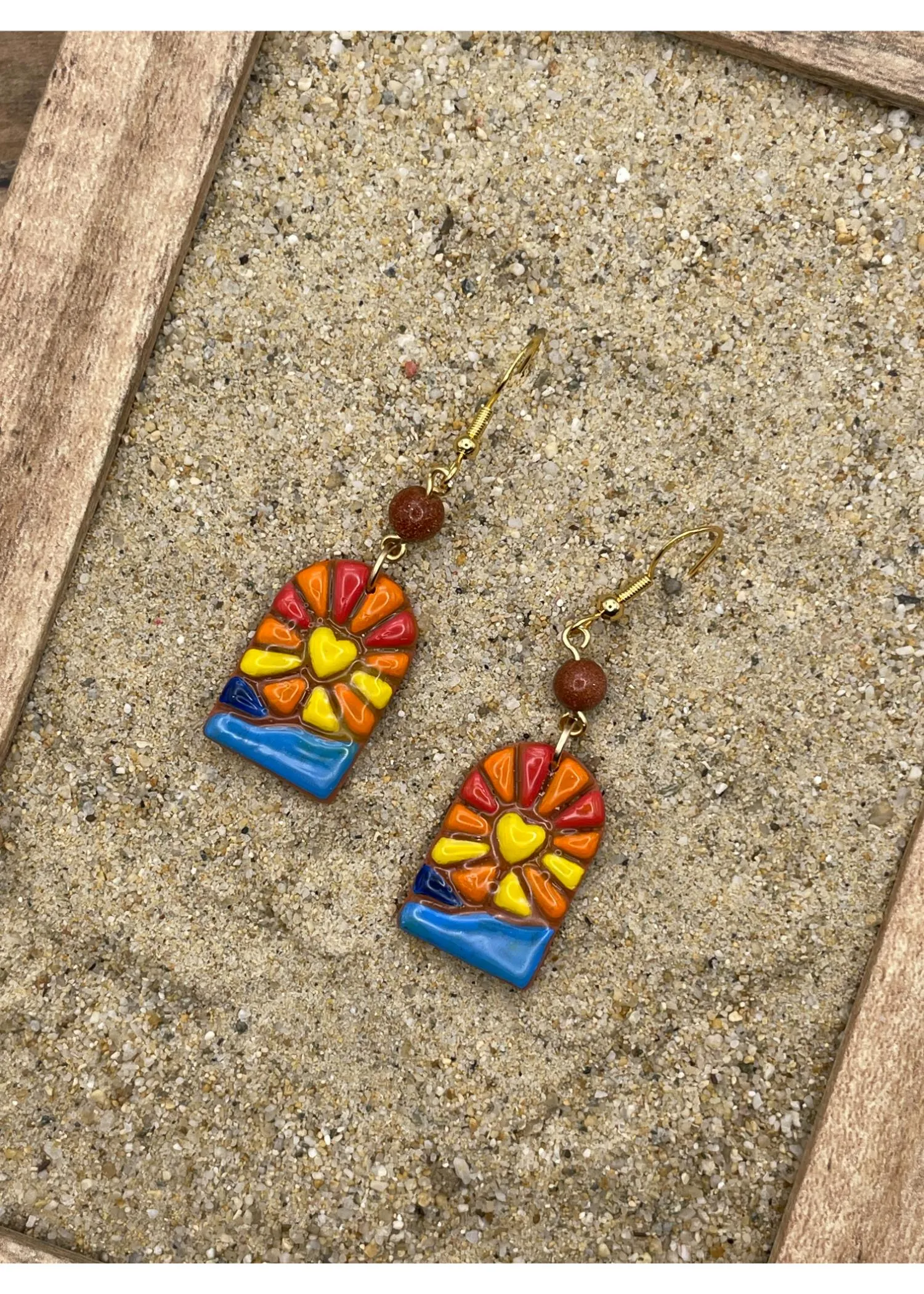 Sunset Dangle Earrings sold by Modcloth product image thumbnail 3