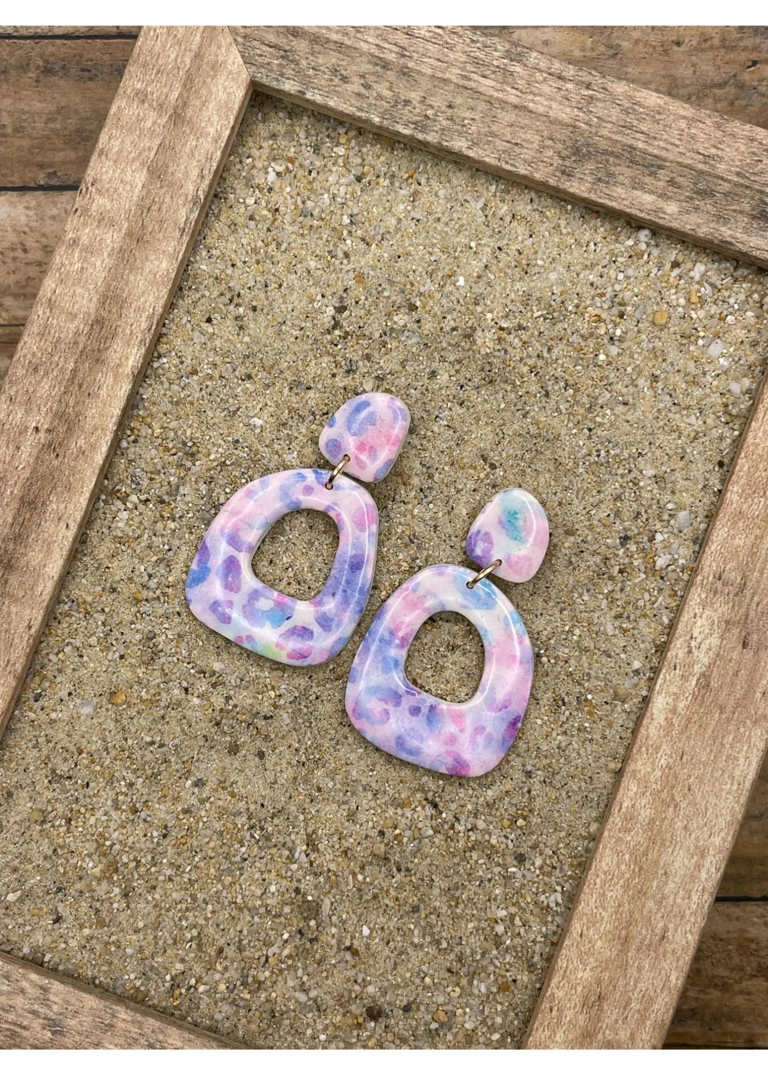 Multi Leopard Printed Earrings sold by Modcloth product image thumbnail 3