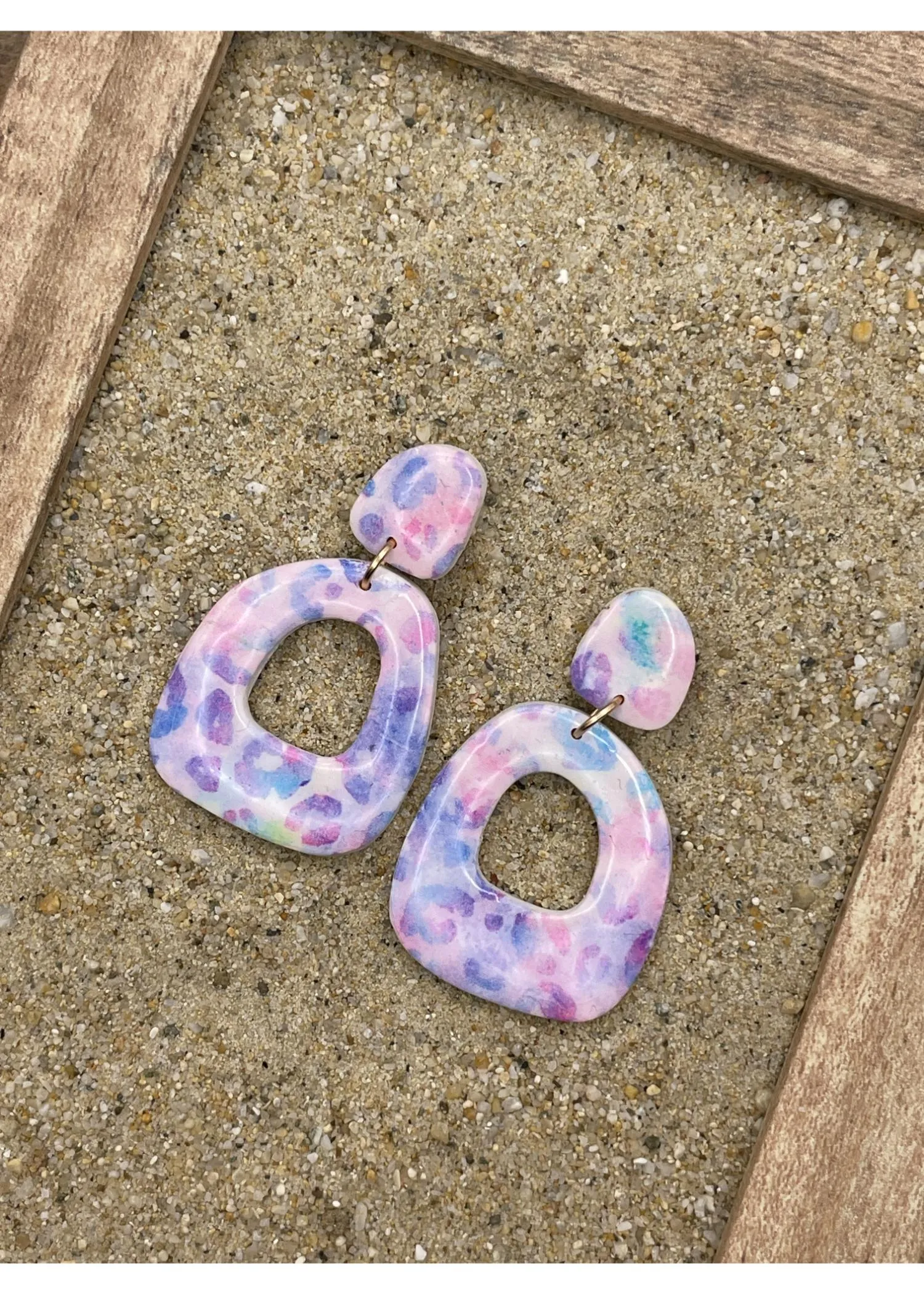 Multi Leopard Printed Earrings sold by Modcloth product image thumbnail 4