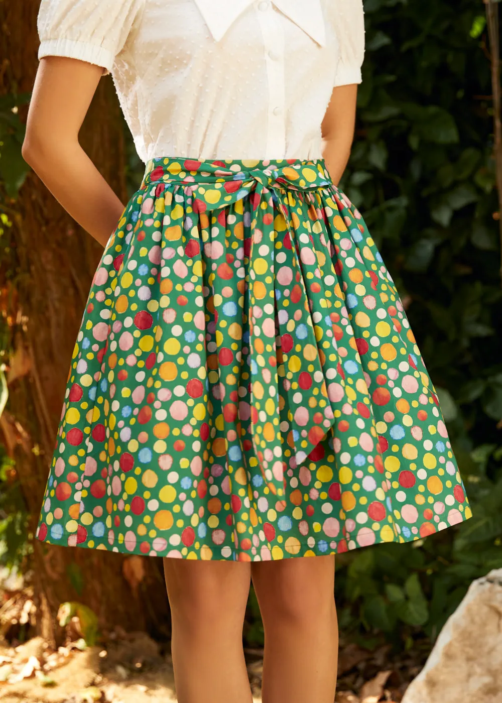 The Dottie Darling Dirndl Skirt sold by Modcloth