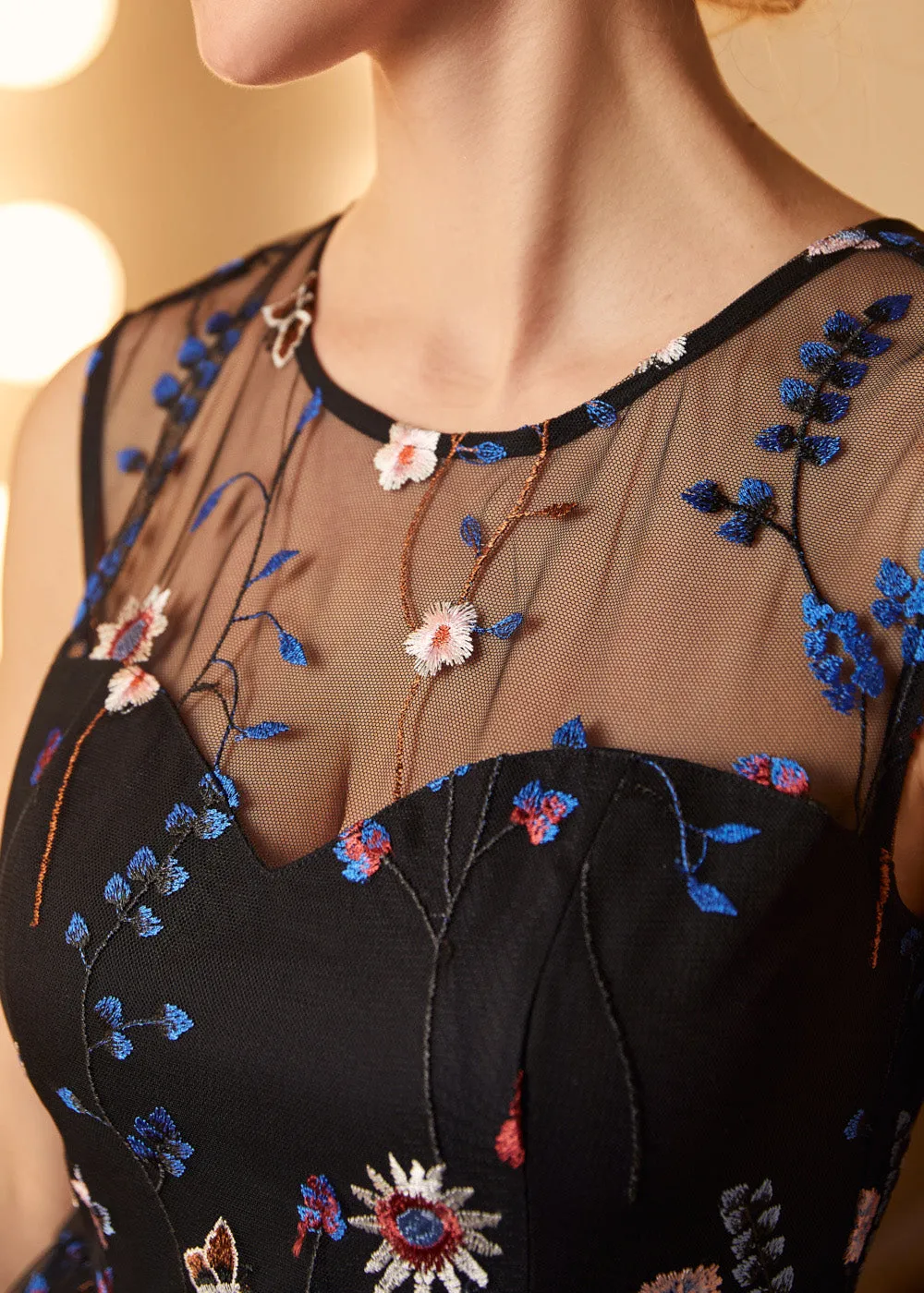 Mystique Mirage Fit & Flare Dress sold by Modcloth product image thumbnail 5