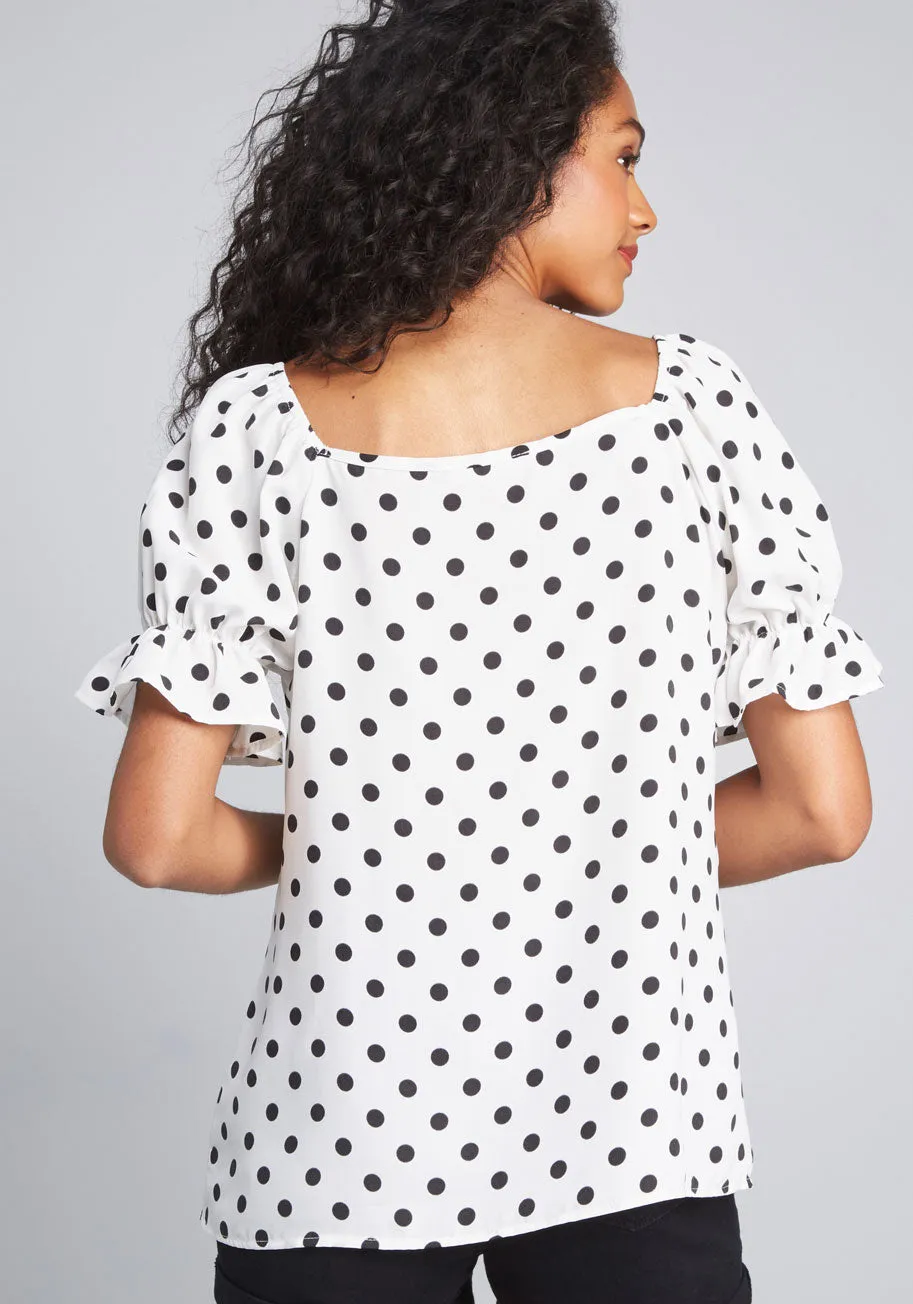 Delivered Bliss Woven Top sold by Modcloth product image thumbnail 2