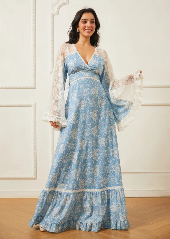 GUNNE SAX for ModCloth Michella Bell Sleeve Dress made by Modcloth