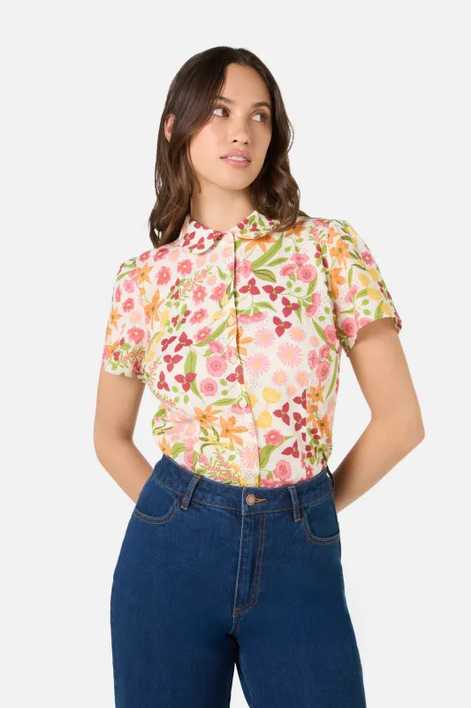 Liberty Native Blouse made by Modcloth