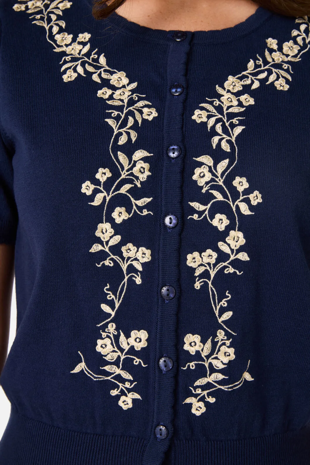 Whimsical Embroidered Cardigan sold by Modcloth product image thumbnail 5