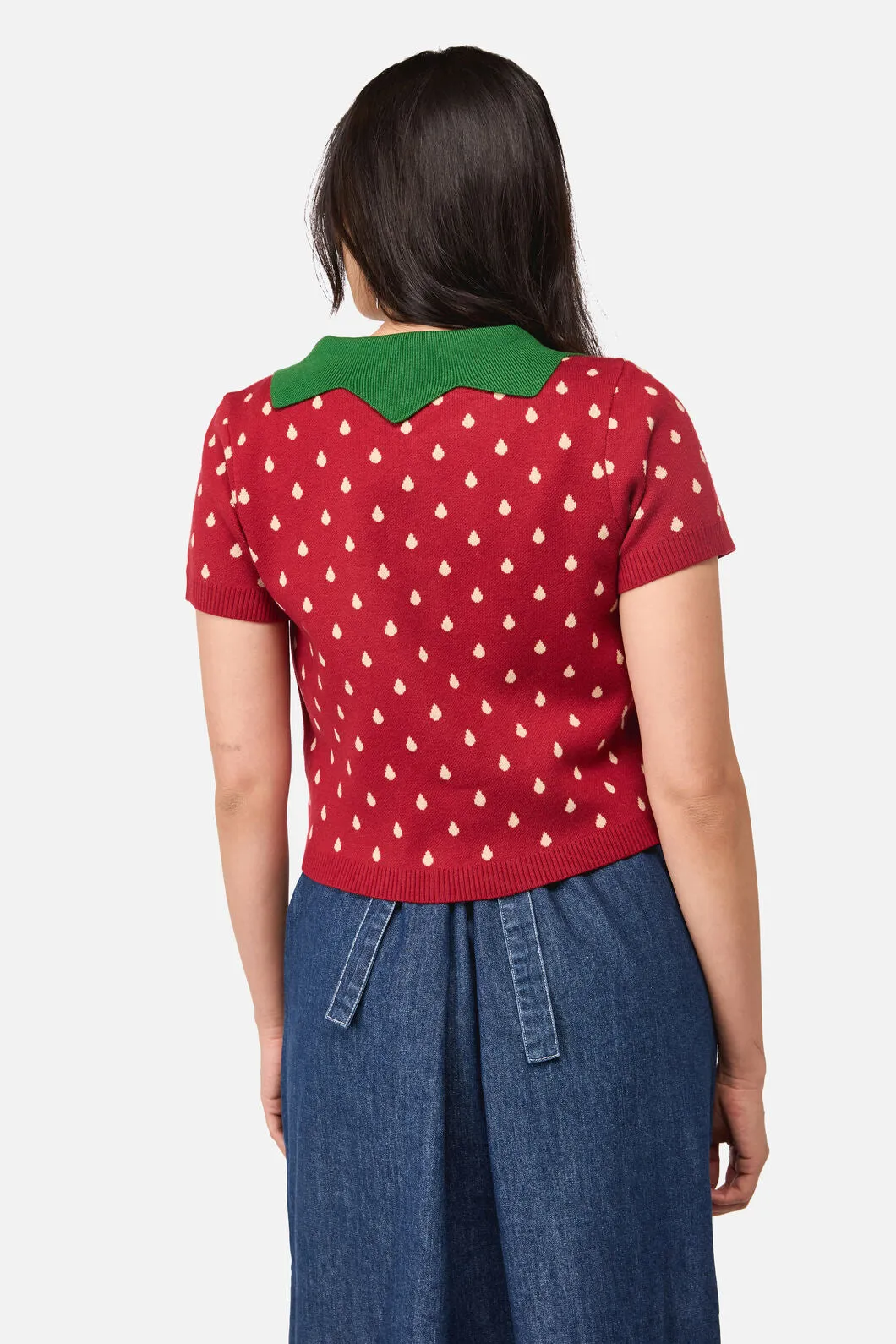 Strawberry Leaf Cardigan sold by Modcloth product image thumbnail 3