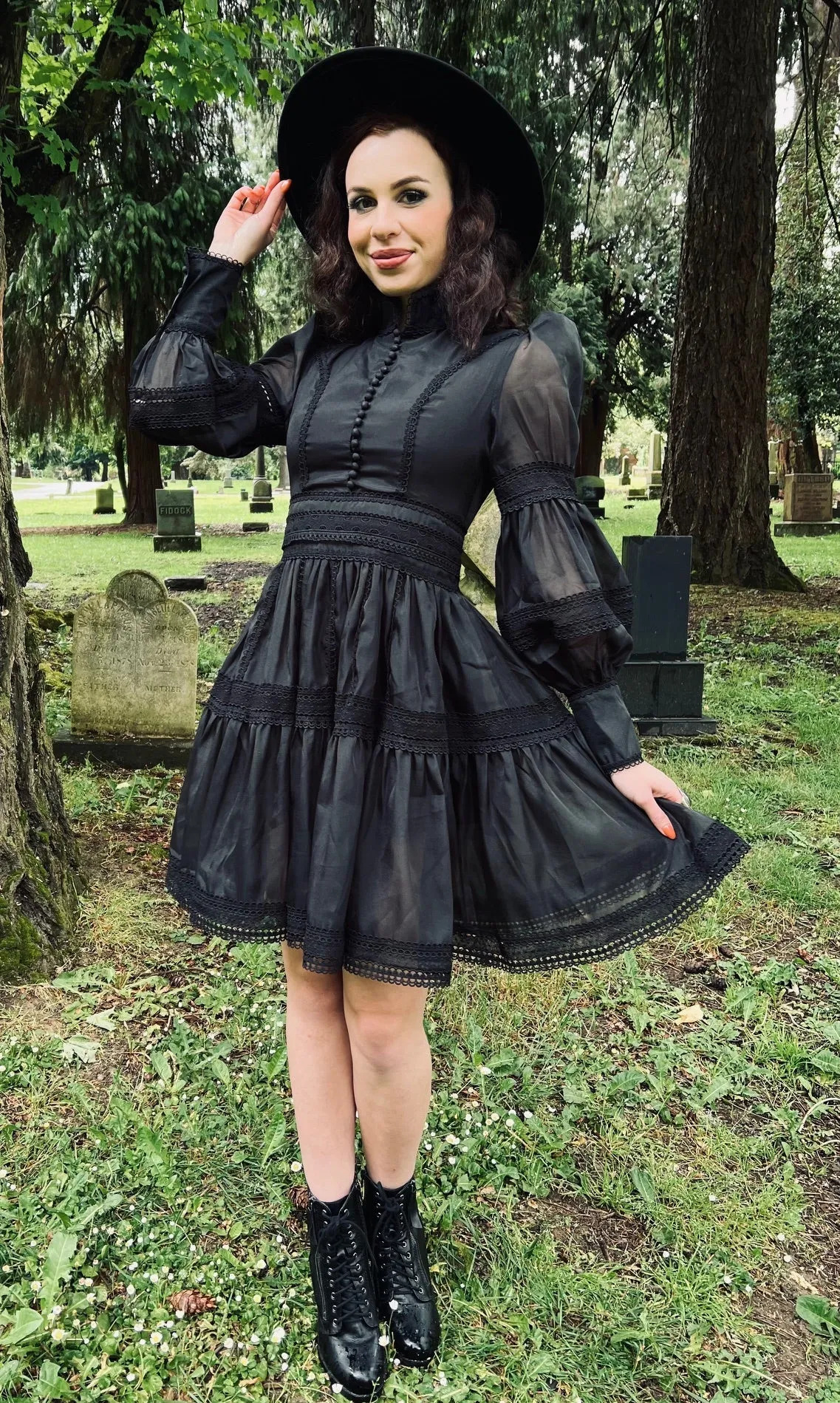 Morgana - Romantic Victorian Inspired Party Dress sold by Modcloth product image thumbnail 2