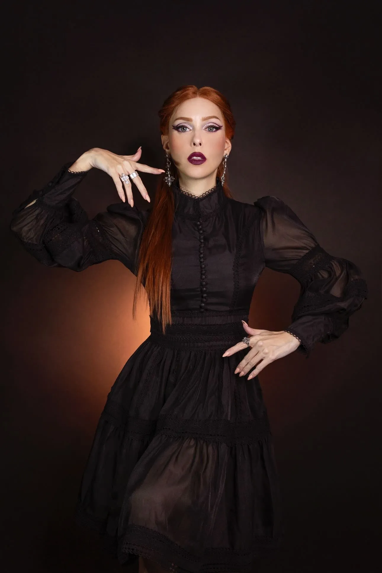 Morgana - Romantic Victorian Inspired Party Dress sold by Modcloth product image thumbnail 3