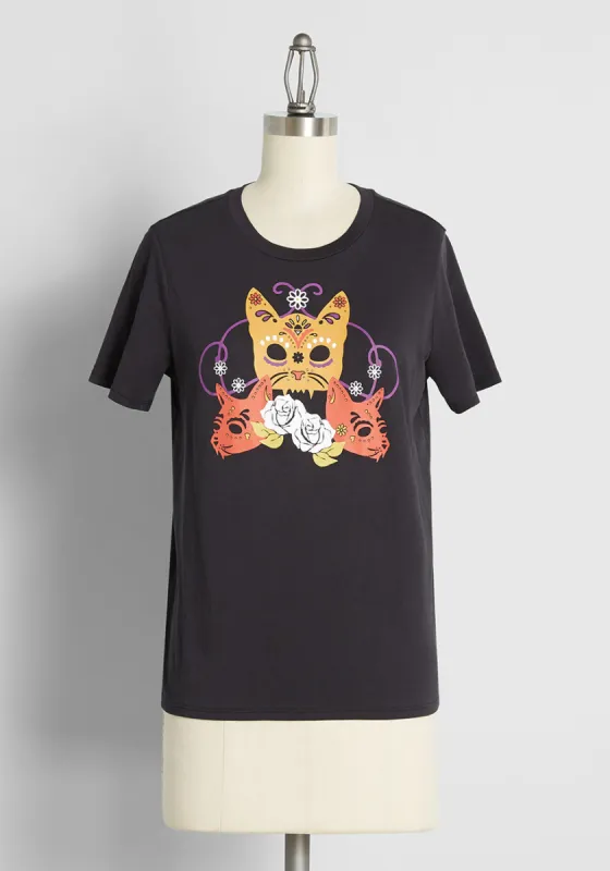 When Casual Calls Crew Neck Tee sold by Modcloth