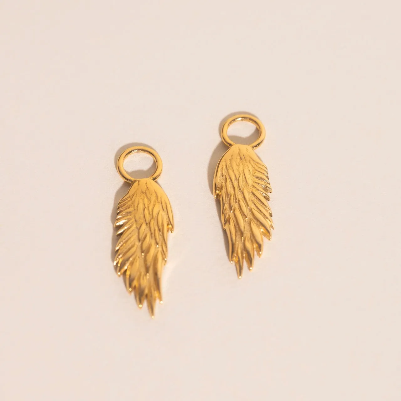 Wing Chunky Huggie Hoop Charms sold by Modcloth product image thumbnail 4