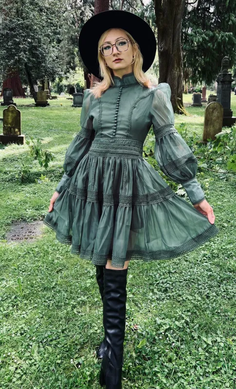 Morgana - Romantic Victorian Inspired Party Dress made by Modcloth