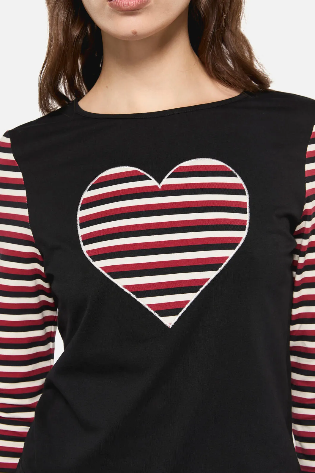 Sucked In Gothic Contrast Sleeve Top sold by Modcloth product image thumbnail 2