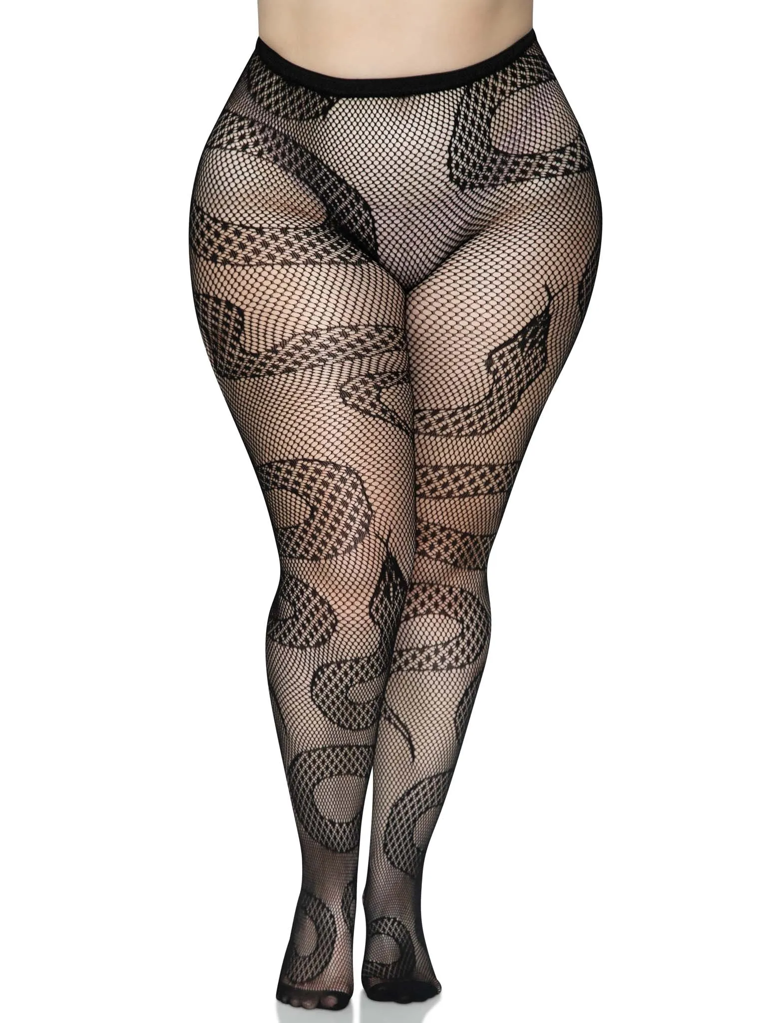 Plus Snake Net Tights sold by Modcloth product image thumbnail 4