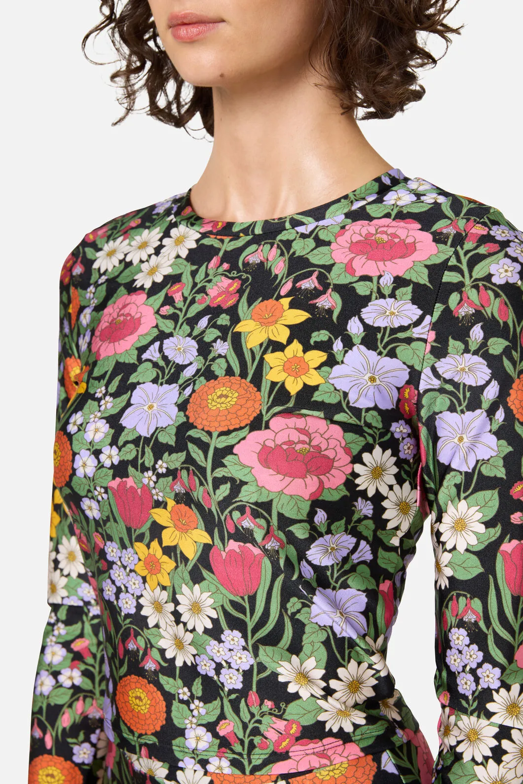 Floral Field Rashie Swim Top sold by Modcloth product image thumbnail 2