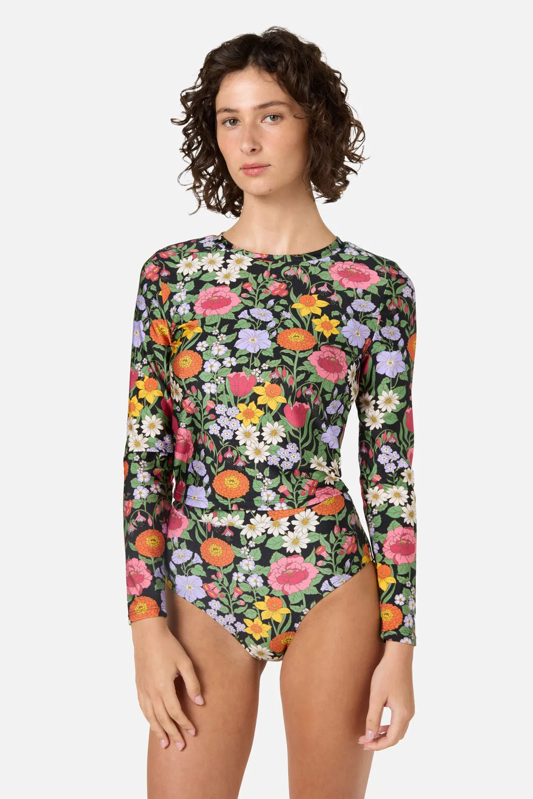 Floral Field Rashie Swim Top sold by Modcloth product image thumbnail 3